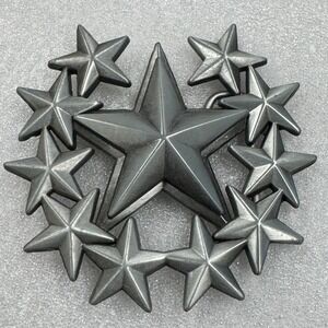 Metal Star Belt Buckle Western Cowboy